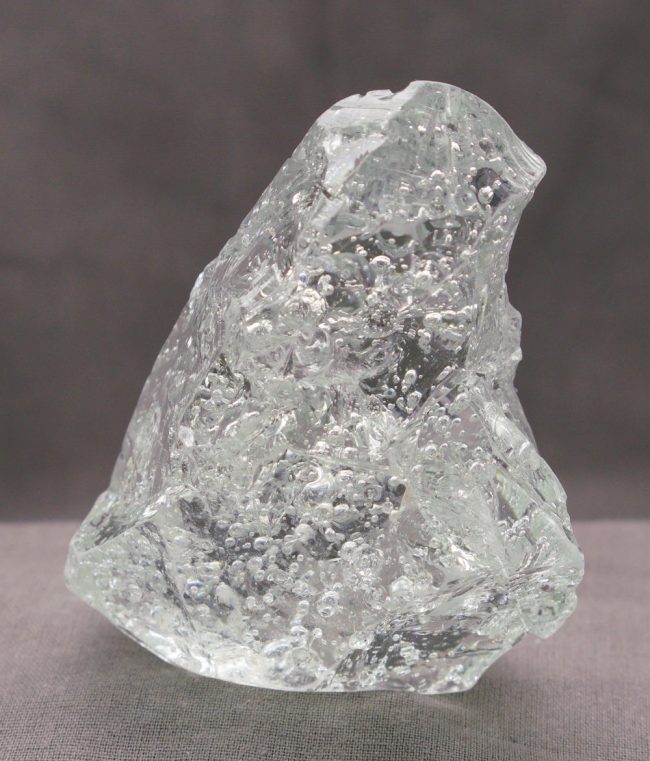 Gem Cosmic Ice Sea Foam "Heart" Monatomic Andara Crystal 211.4 g. - Image 2