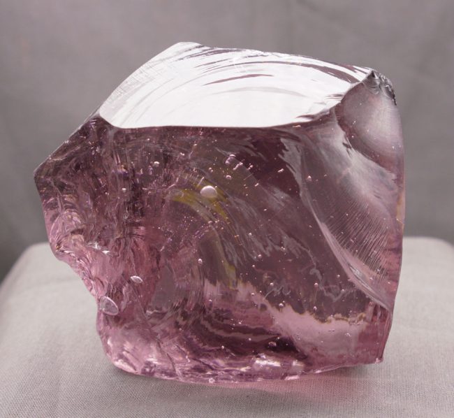 Gem Rose de France "Heart" Monatomic Andara Crystal 678.0 g.