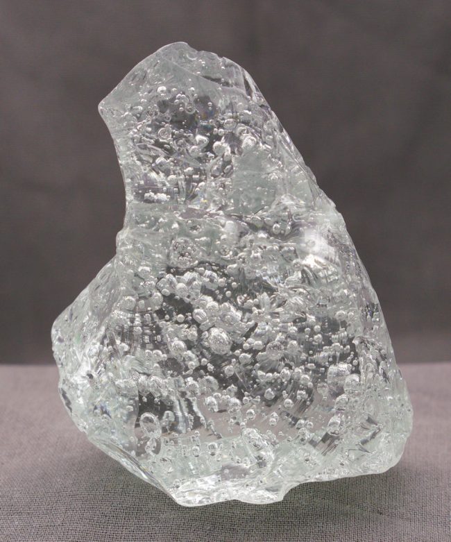 Gem Cosmic Ice Sea Foam "Heart" Monatomic Andara Crystal 211.4 g. - Image 3