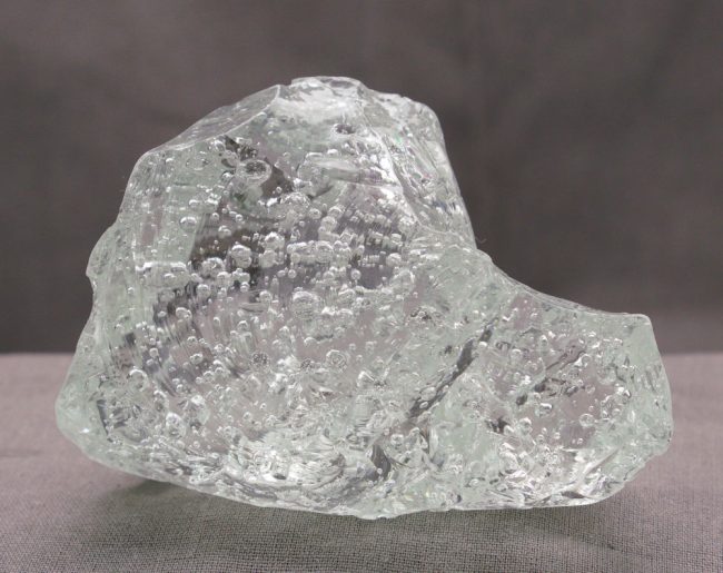 Gem Cosmic Ice Sea Foam "Heart" Monatomic Andara Crystal 211.4 g. - Image 6