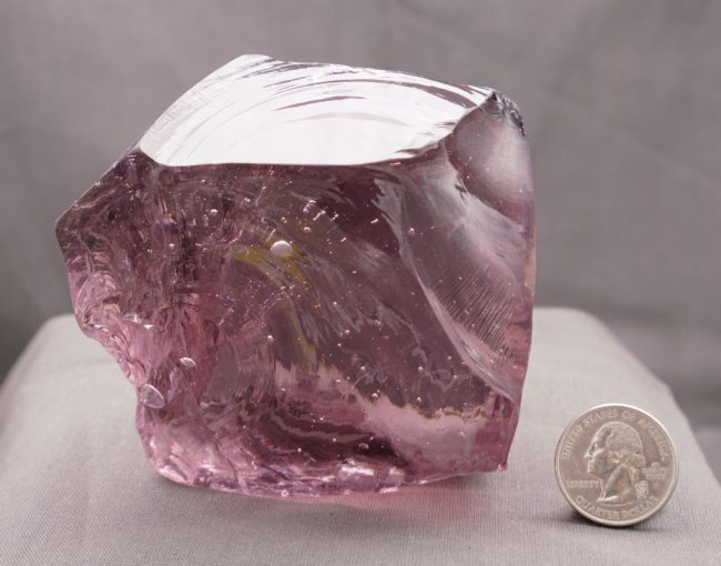 Gem Rose de France "Heart" Monatomic Andara Crystal 678.0 g. - Image 7