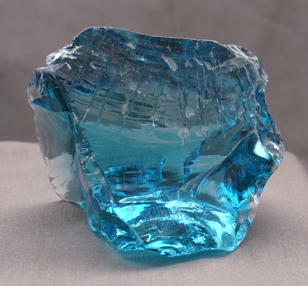 Gem Azure Elysium Heart Monatomic Andara Crystal 319.7 g