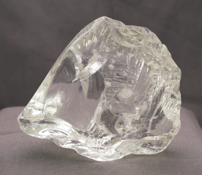 Gem Cosmic Ice"Heart" Monatomic Andara Crystal 337.1 g.