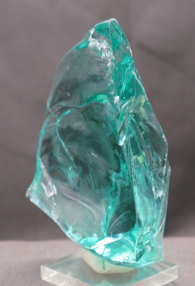Gem Cyan Angeles "Heart" Monatomic Andara Crystal 205.4 g. - Image 5