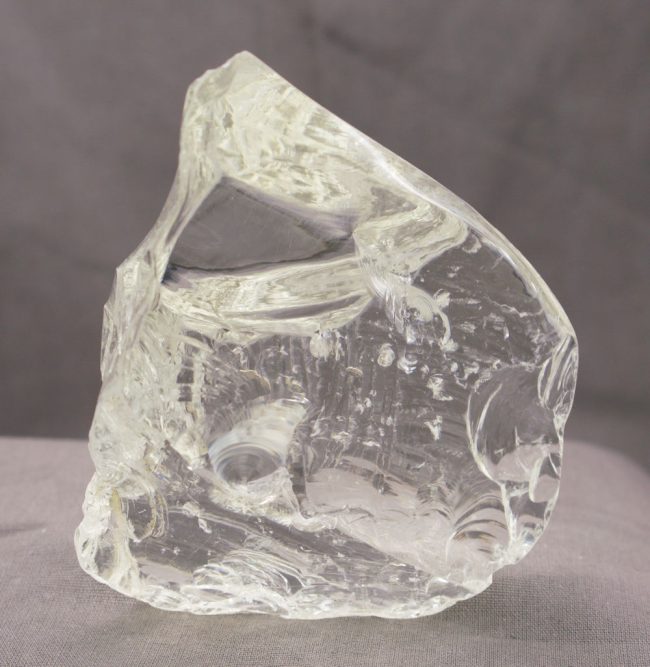 Gem Cosmic Ice"Heart" Monatomic Andara Crystal 337.1 g. - Image 5