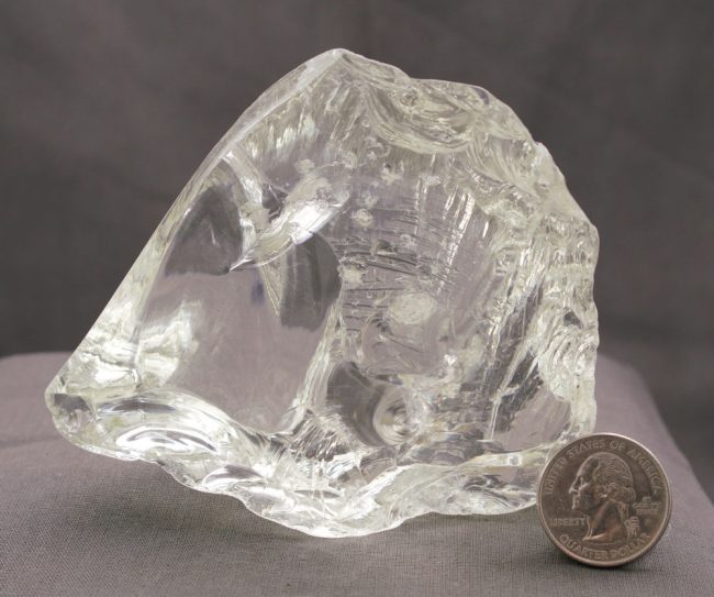 Gem Cosmic Ice"Heart" Monatomic Andara Crystal 337.1 g. - Image 6