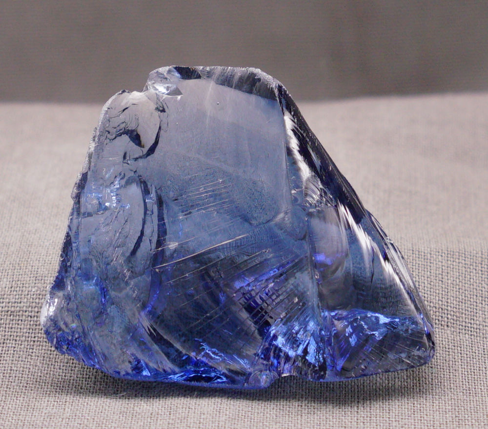 Rare Gem Banded Indigo Elestial Sapphire Monatomic Andara Crystal 24.1 g. - Image 3