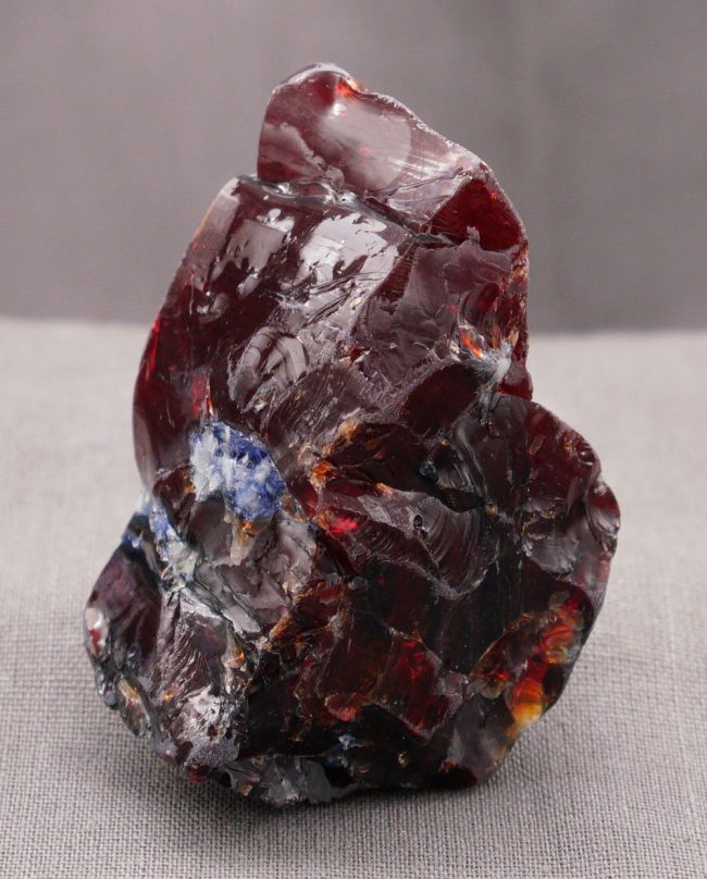 Rare Gem Multi Tiger Iron/Dragon's Blood/Elestial Sapphire Monatomic Andara Crystal 62.8 g.