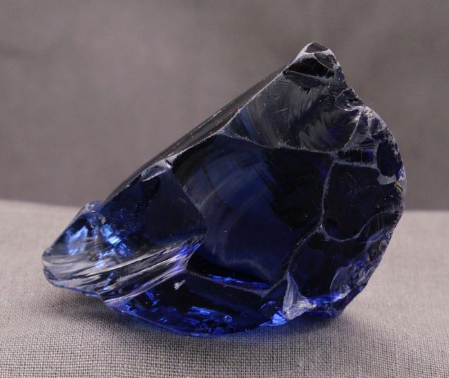 Rare Gem Banded Indigo Elestial Sapphire Monatomic Andara Crystal 66.5 g. - Image 3
