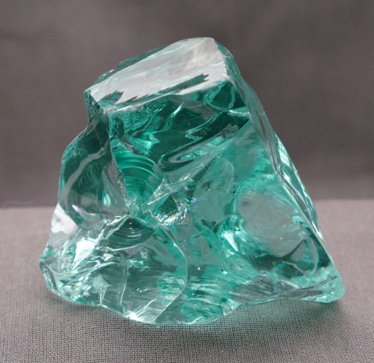 Gem Cyan Angeles "Heart" Monatomic Andara Crystal 151.0 g.