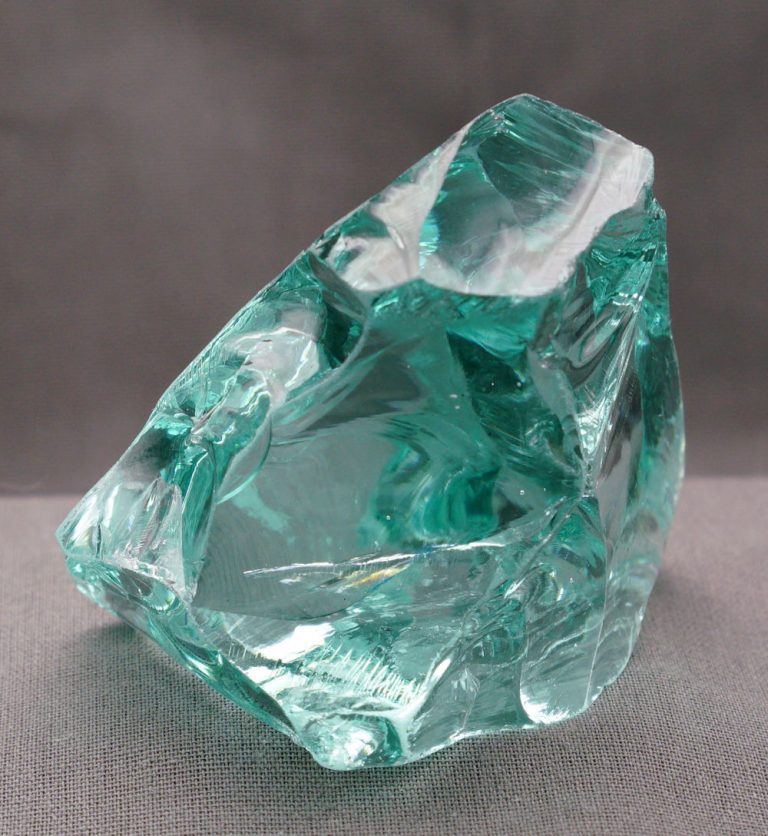 Gem Cyan Angeles "Heart" Monatomic Andara Crystal 151.0 g. - Image 4