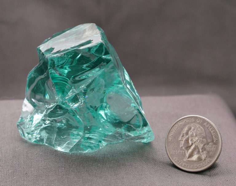 Gem Cyan Angeles "Heart" Monatomic Andara Crystal 151.0 g. - Image 7