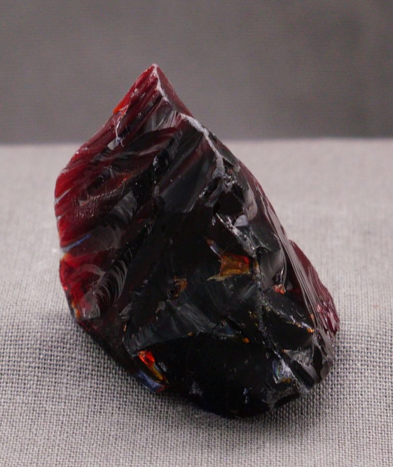 Rare Gem Multi Banded Tiger Iron/Dragon's Blood/Elestial Sapphire Monatomic Andara Crystal 24.1 g. - Image 5