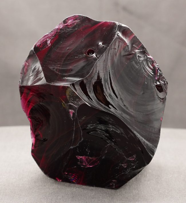 Gem Angel Aura Raspberry "Heart" Monatomic Andara Crystal 431.2 g. - Image 2