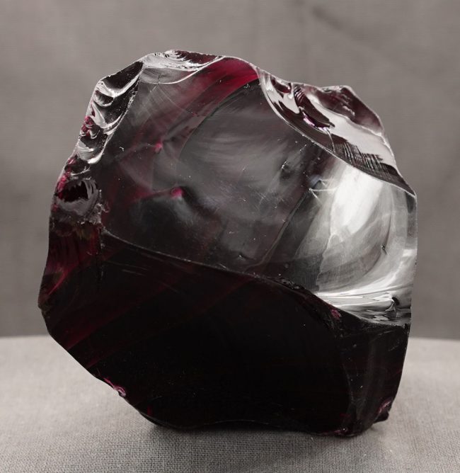 Gem Angel Aura Raspberry "Heart" Monatomic Andara Crystal 431.2 g. - Image 5