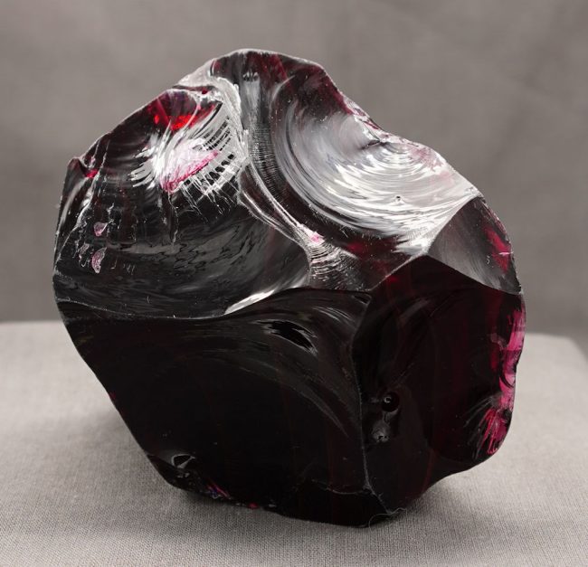 Gem Angel Aura Raspberry "Heart" Monatomic Andara Crystal 431.2 g. - Image 6