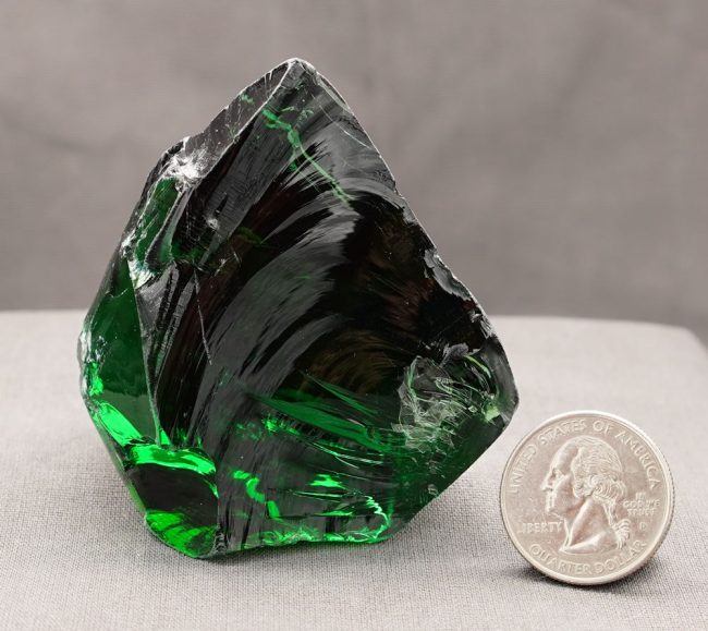 Rare Gem Bicolor Emerald Shift/Earth Shaman "Heart" Monatomic Andara Crystal 141.7 g. - Image 7