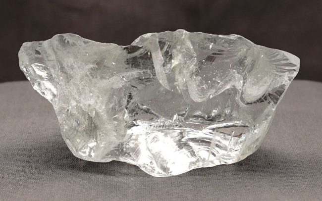 Gem Banded Angel Aura Cosmic Ice Monatomic Andara Crystal 66.9 g.