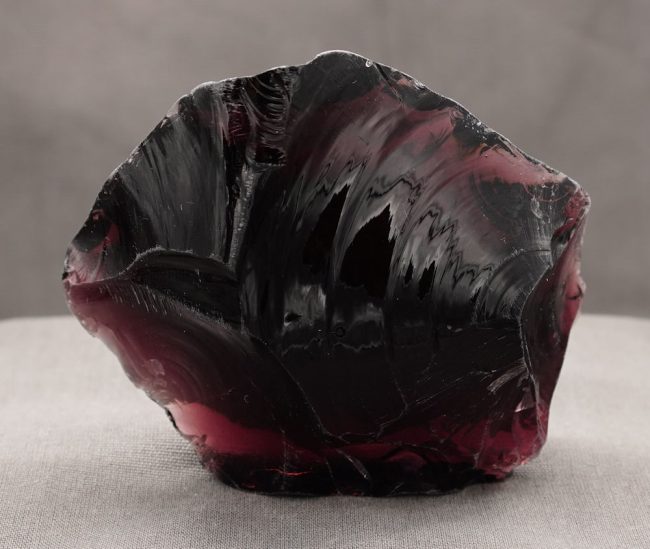 Gem Sovereign Amethyst "Heart" Monatomic Andara Crystal 211.4 g.