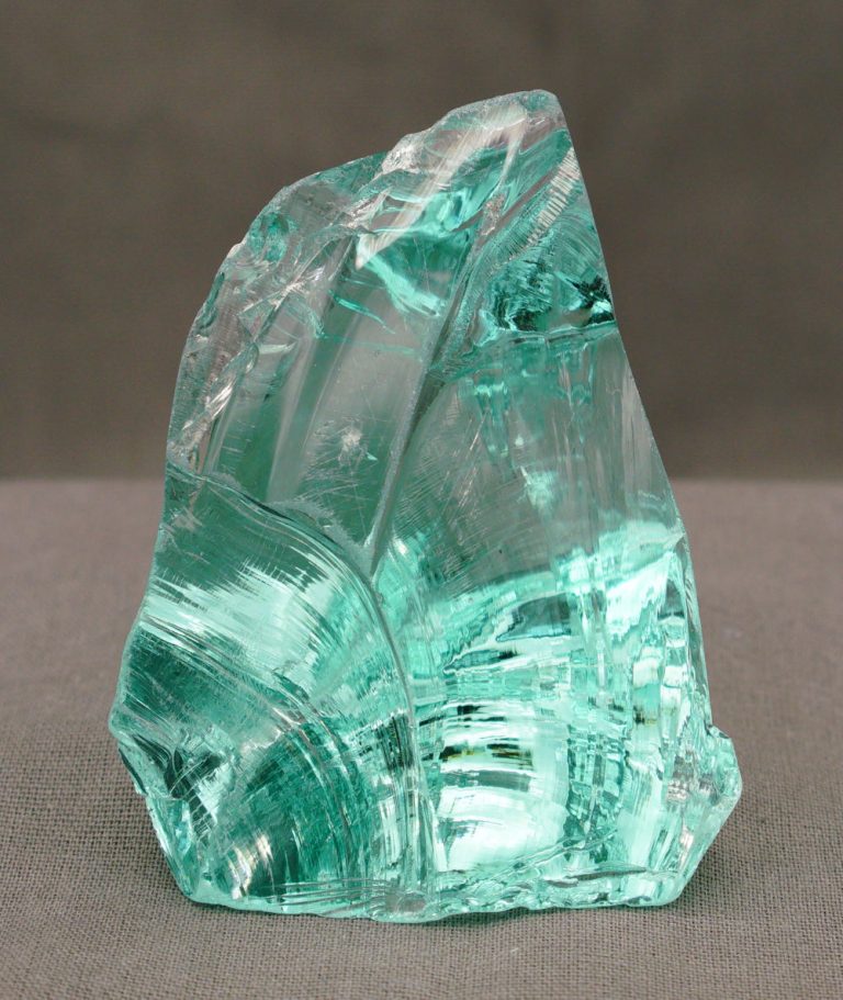 Gem Cyan Angeles "Heart" Monatomic Andara Crystal 105.5 g.