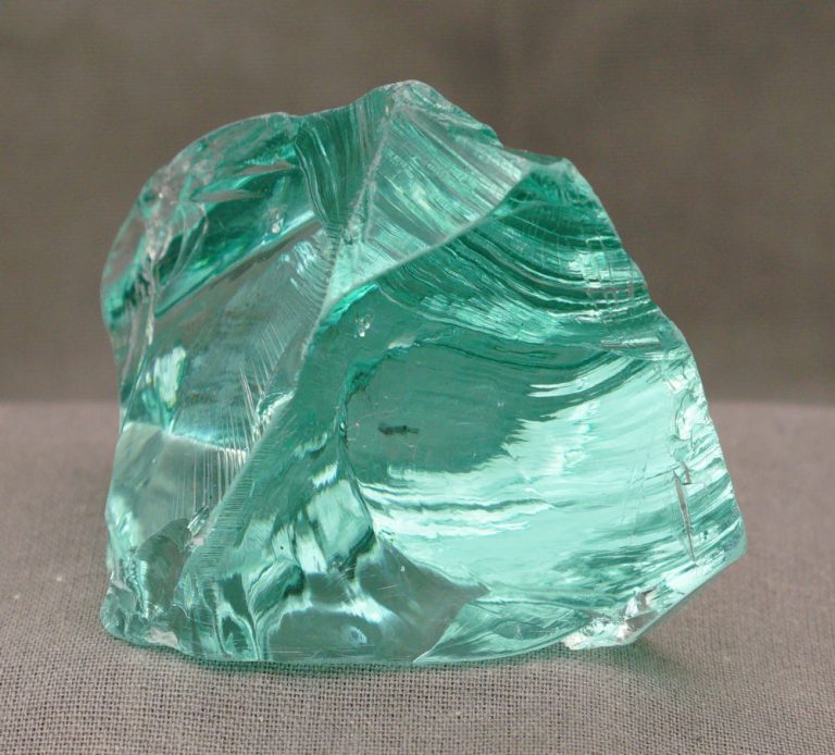 Gem Cyan Angeles "Heart" Monatomic Andara Crystal 105.5 g. - Image 4