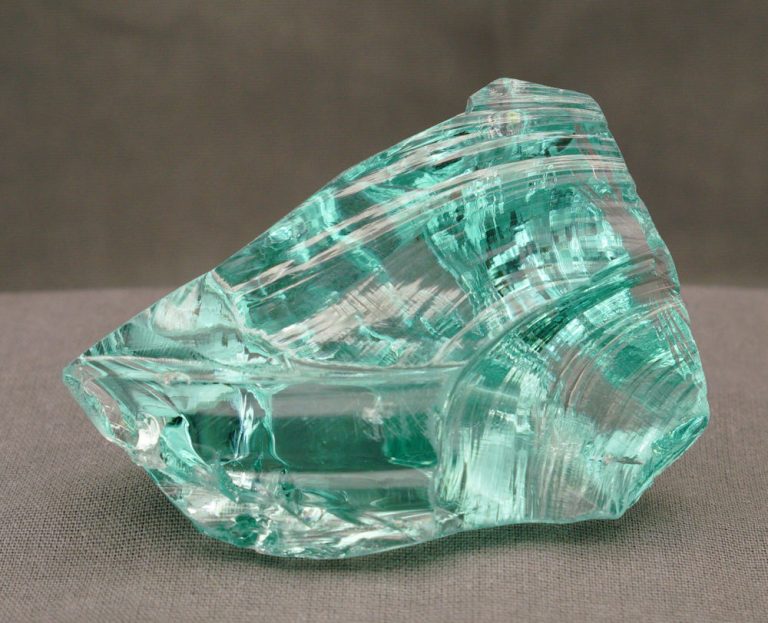 Gem Cyan Angeles "Heart" Monatomic Andara Crystal 105.5 g. - Image 6