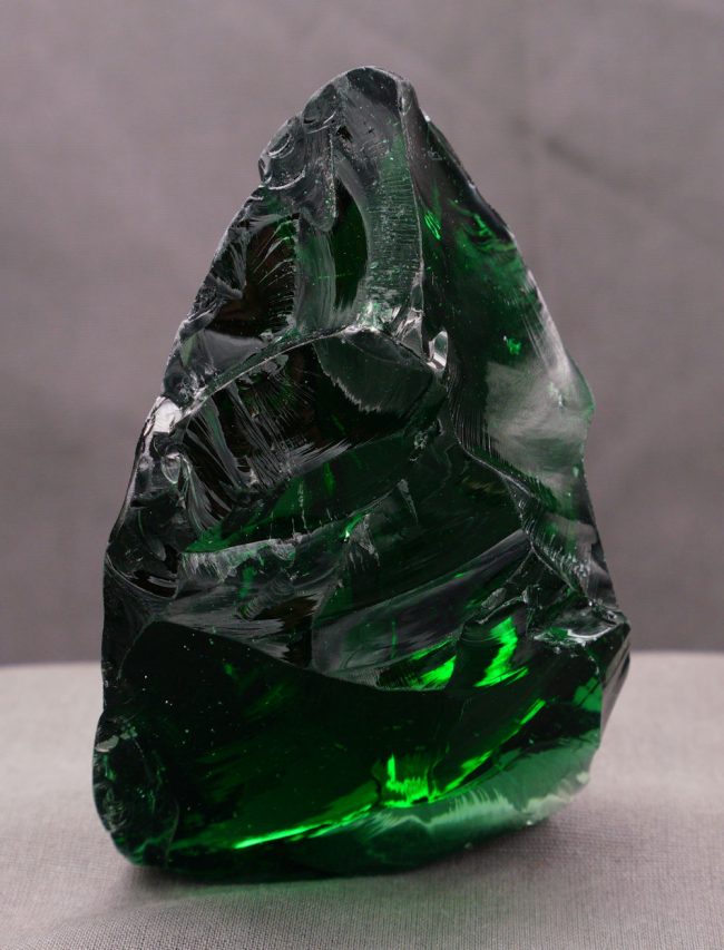 Gem Emerald Shift "Heart" Monatomic Andara Crystal 293.1 g. - Image 5
