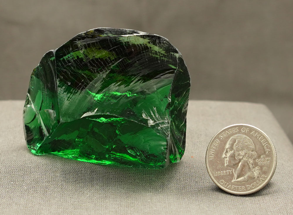 Rare Gem Bicolor Emerald Shift/Earth Shaman Monatomic Andara Crystal 94.7 g. - Image 6