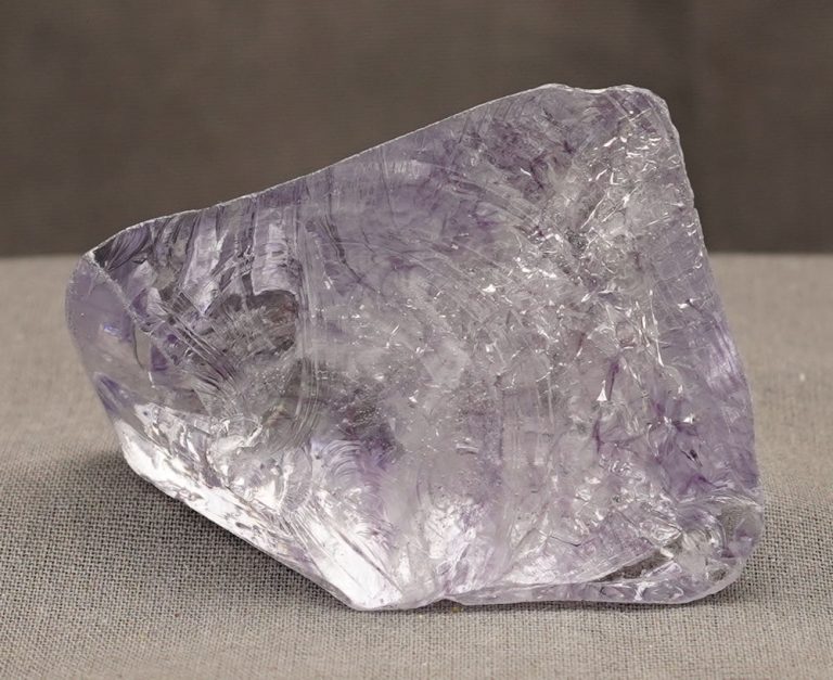 Gem Banded Ascendant Lilac Monatomic Andara Crystal 67.9 g. - Image 4