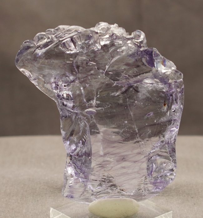 Gem Banded Ascendant Lilac with crystals Monatomic Andara Crystal 104.4 g.