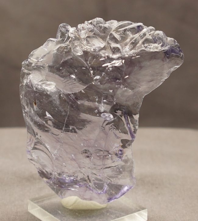 Gem Banded Ascendant Lilac with crystals Monatomic Andara Crystal 104.4 g. - Image 3