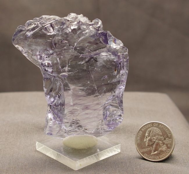 Gem Banded Ascendant Lilac with crystals Monatomic Andara Crystal 104.4 g. - Image 4