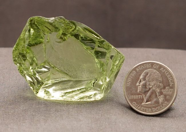 Gem Terra Olive Monatomic Andara Crystal 49.4 g. - Image 4