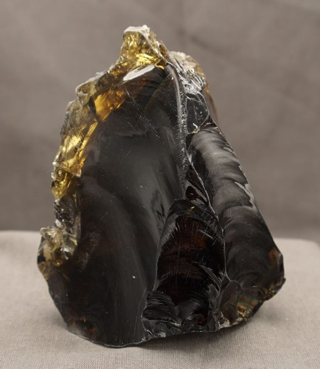 Rare Gem Smokey Earth Shaman "Heart" with crystals Monatomic Andara Crystal 594.0 g. - Image 4