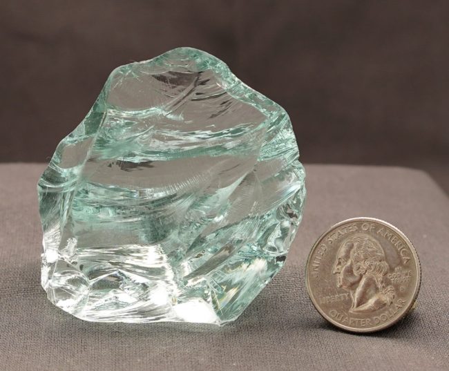 Gem Aqua Serenity Monatomic Andara Crystal 87.6 g. - Image 6