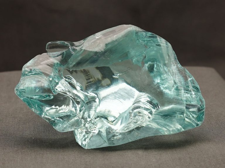 Gem Aqua Serenity "Heart" Monatomic Andara Crystal 181.8 g. - Image 3