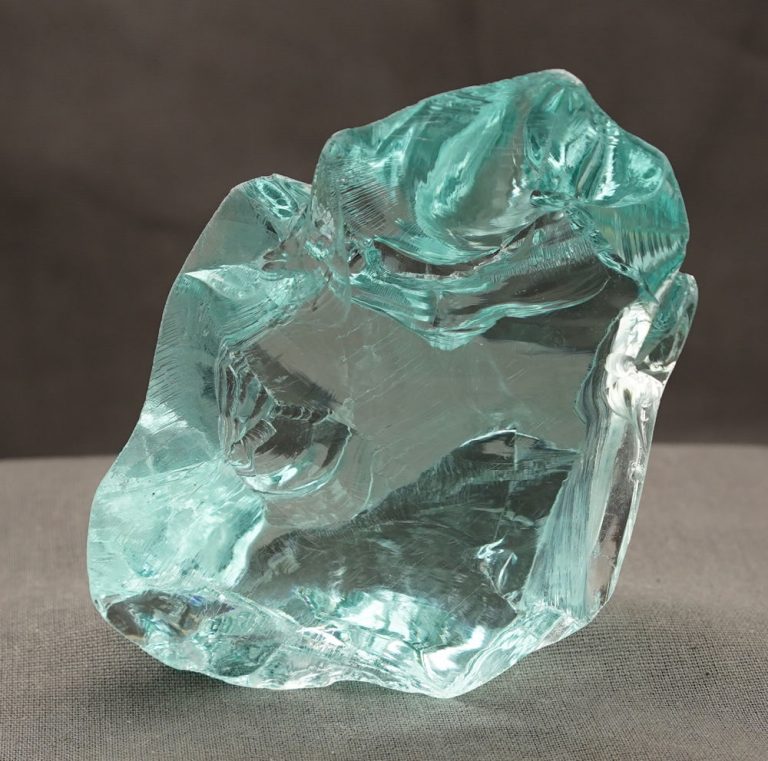 Gem Aqua Serenity "Heart" Monatomic Andara Crystal 181.8 g. - Image 4