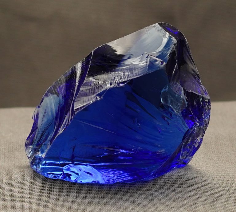 Gem Elestial Sapphire/Tanzanite Fire Monatomic Andara Crystal 80.3 g.