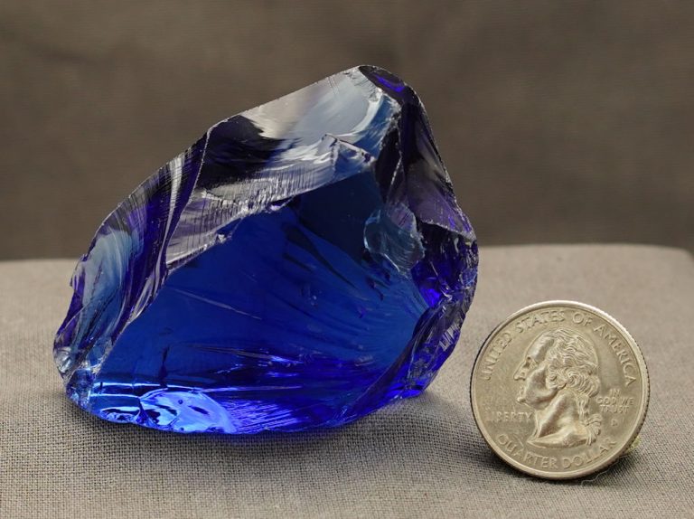 Gem Elestial Sapphire/Tanzanite Fire Monatomic Andara Crystal 80.3 g. - Image 3