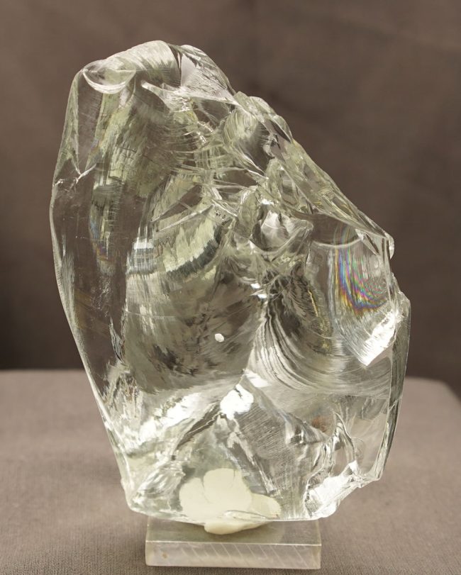 Gem Cosmic Ice "Heart" Monatomic Andara Crystal 261.7 g. - Image 7
