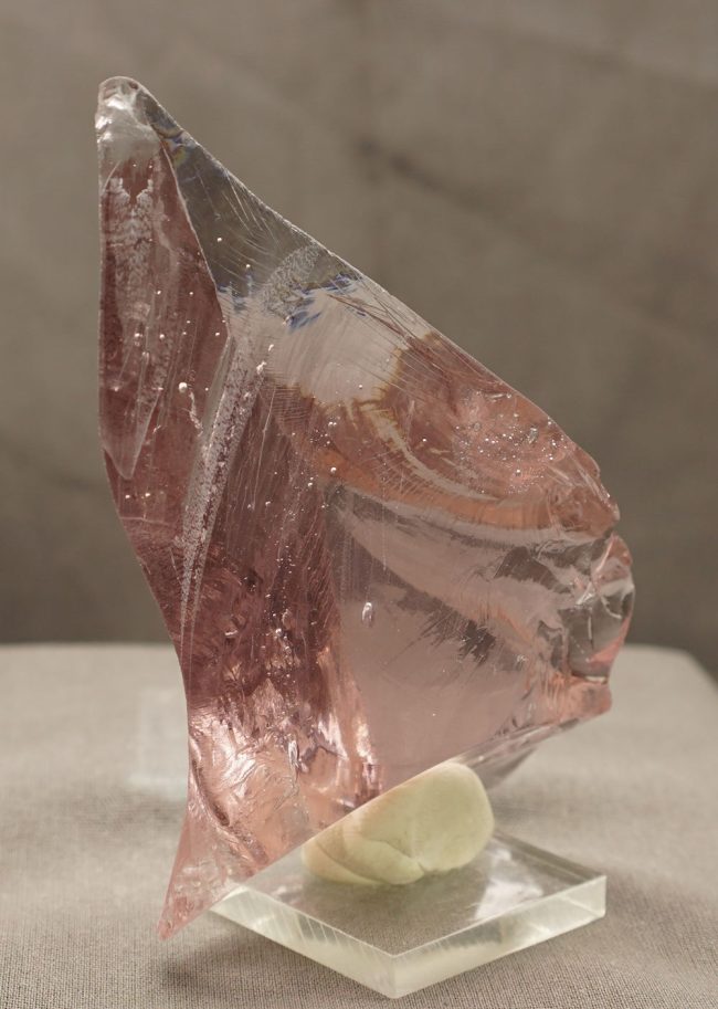 Rare Gem Angel Aura Rose de France Monatomic Andara Crystal 139.2 g.