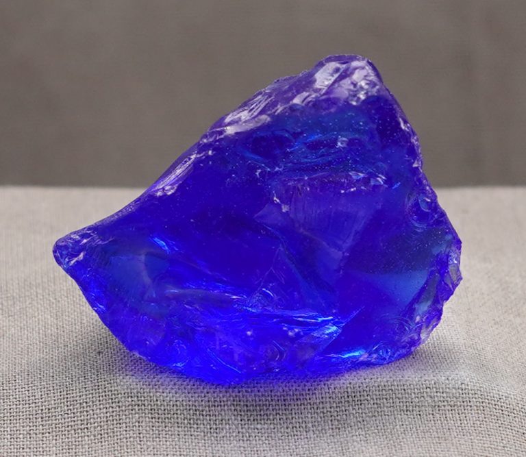 Elestial Sapphire/Tanzanite Fire Sea Foam Monatomic Andara Crystal 35.7 g.