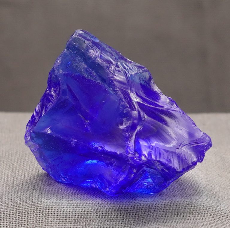 Elestial Sapphire/Tanzanite Fire Sea Foam Monatomic Andara Crystal 35.7 g. - Image 3