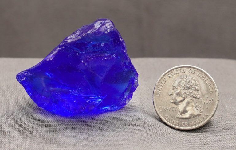 Elestial Sapphire/Tanzanite Fire Sea Foam Monatomic Andara Crystal 35.7 g. - Image 4