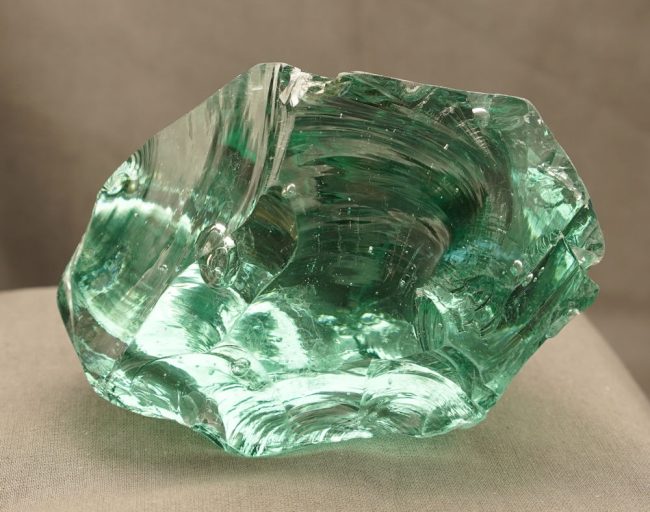 Gem Ethereal Mint "Heart" Monatomic Andara Crystal 638.0 g.