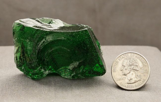 Gem Emerald Shift Sea Foam Monatomic Andara Crystal 59.8 g. - Image 4