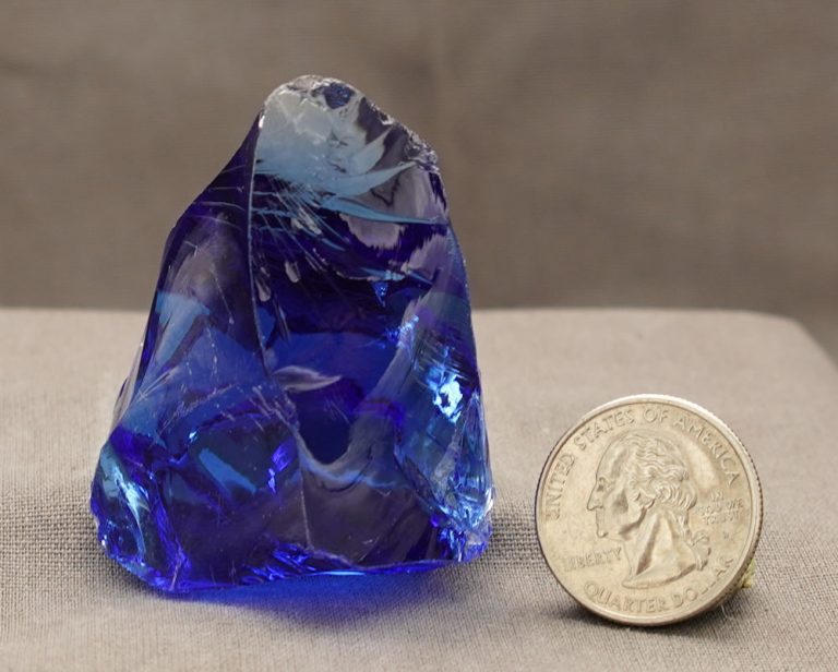 Gem Elestial Sapphire/Tanzanite Fire Monatomic Andara Crystal 67.2 g. - Image 4