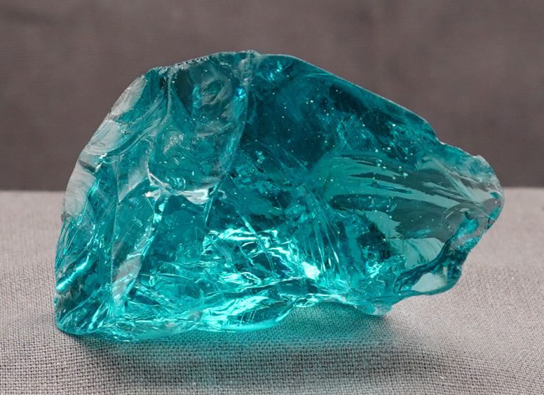 Gem Electric Blue Monatomic Andara Crystal 56.2 g. - Image 4