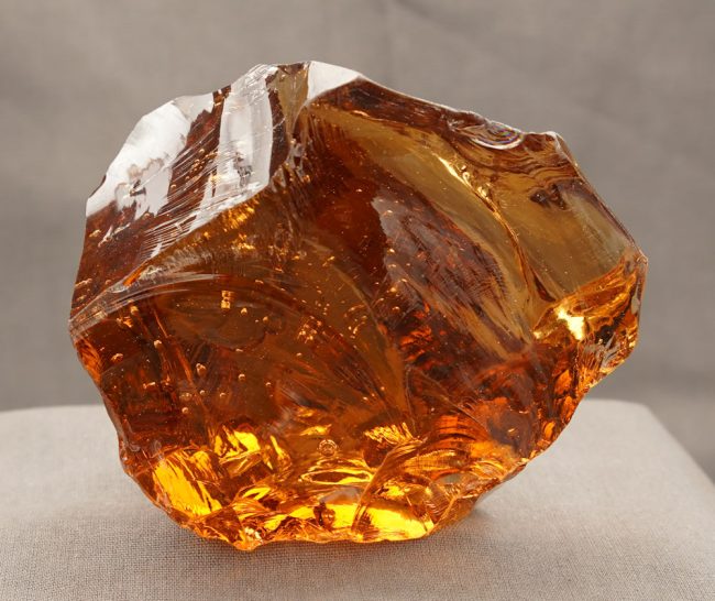 Gem Lion's Heart "Heart" Monatomic Andara Crystal 428.0 g.