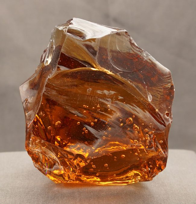 Gem Lion's Heart "Heart" Monatomic Andara Crystal 428.0 g. - Image 3